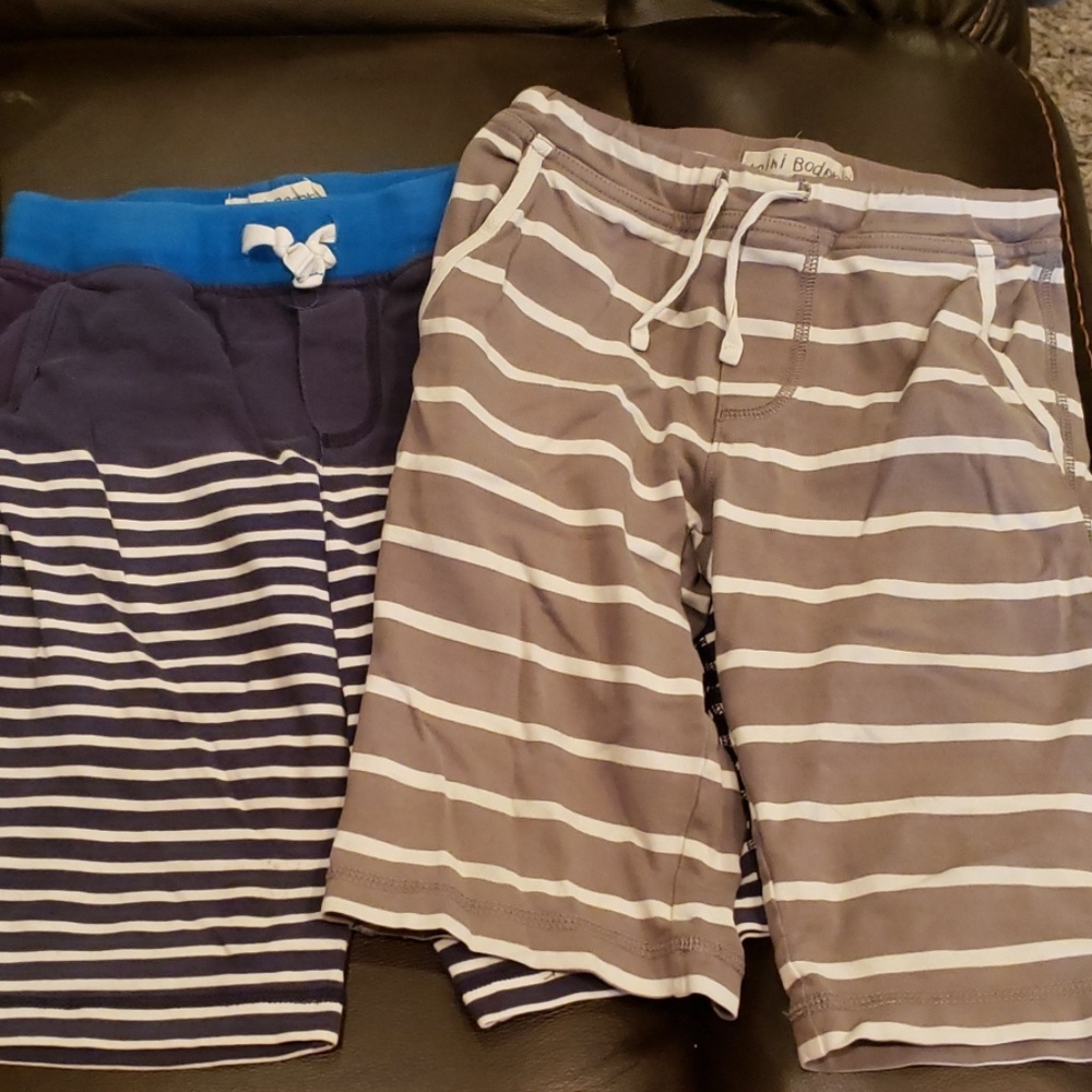 Lot 2 Mini Boden Baggies shorts boys 6
